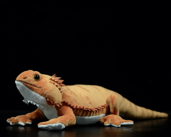 Bearded Dragon High Fidelity Anime Cute Plushie Lizard Plush Toys Lifelike Animals Simulation Stuffe