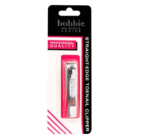 Bobbie Nails Nail Experts Series Straight Edge Toenail Clipper