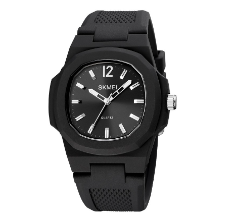 Skmei 1717 Fashion Casual Watch Quartz Wateproof Watch BLACK