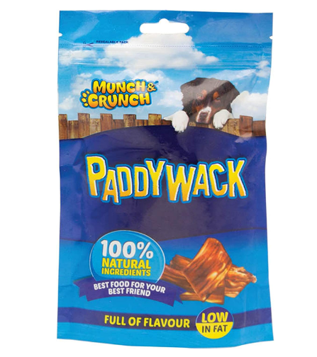 Munch & Crunch Paddywack Dog Snack 100g
