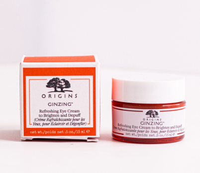 Origins GinZing Refreshing Eye Cream 15ml to Brighten and Depuff Eye Care Eye Cream