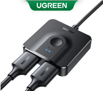 UGREEN Bi-Direction 4K HDMI Switcher Adapter 2 in 1 out Splitter