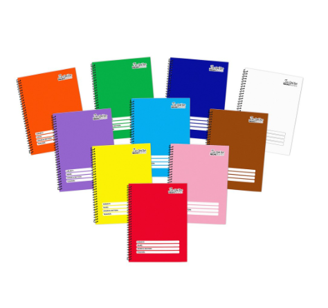 JHS ASSORTED BRAND NOTEBOOK YARN, SPIRAL, COMPOSITION WRITING NOTEBOOK BY 10PCS/BIG NOTEBOOK