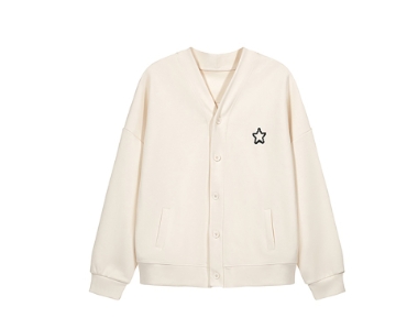 Women Casual Plain Button Jacket LNE35206 Apricot