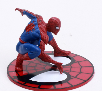 Marvel Spider Man Action Figure PVC Superhero Doll With Base Decoration Boys Toy Gift