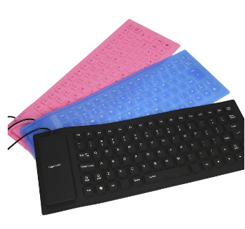 85-key flexible mini keyboard USB interface foldable