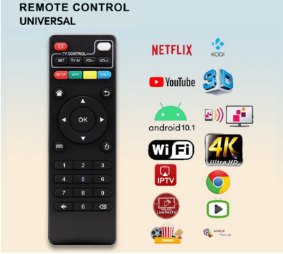 MXQ PRO Remote Control Replacement Remote with Long Transmission Distance Universal TV Box remote
