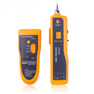 RJ11 RJ45 Cat5 Cat6 Telephone Wire Tracker Tracer Toner Ethernet LAN Network Cable Tester Detector Line Finder