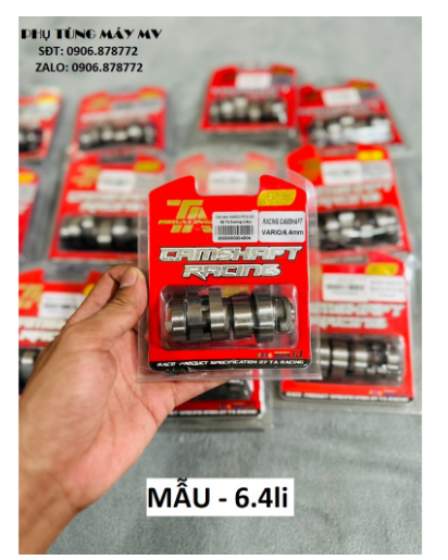 Cam TA size 5.6 / 5.8 / 6.3 /6.4li For Vario Click 125.150