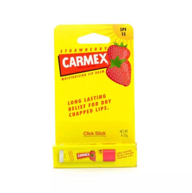 Carmex  Moisturizing Lip Balm Stick Strawberry 4.25G