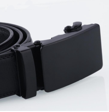 SENSIPIC#Belt for Men High Quality PU Leather Belt Automatic sliding buckle design business style