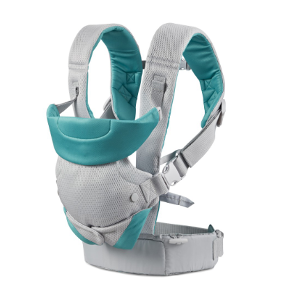Infantino Flip 4-in-1 Light & Airy Convertible Ergonomic Carrier (with COOL Breathemesh Design)