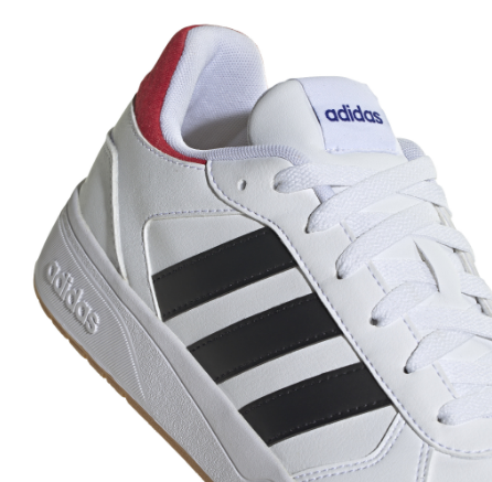 Adidas CourtBeat Men's Shoes Cloud White/Core Black/Better Scarlet HQ1762