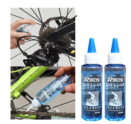 60ml Bicycle Chain Lubricant Bike Chain Cleaner & Lubricant Dry Lube Chain Oil Long-Lasting Bike Chain Oil For Clean Smooth
