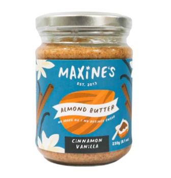 Maxine's Almond Butter - Cinnamon Vanilla 230g