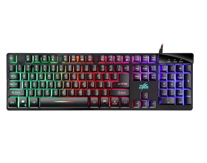 Zeus K003 ( Darth Vader ) Real RGB Mechanical Feel-Like Gaming Keyboard - Online Exclusive Edition
