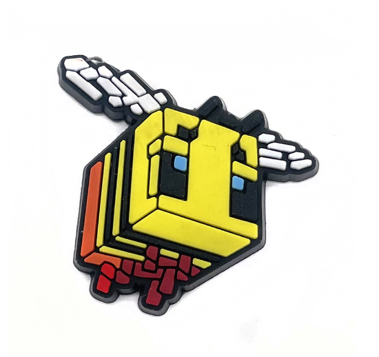 Cartoon Alex Sword Croc Jibbitz for Kids Minecraft Jibbits Charm Computer Game Jibits Crocks Shoes Accessories Shoe Charms Pins 06