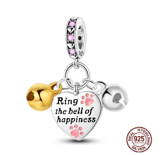 Summer 2024 New Arrivals 925 Silver Bow Cat Tram Little Bird Bird Cage Charm For Original Sterling Silver Bracelet DIY Jewelry Making Gifts s7