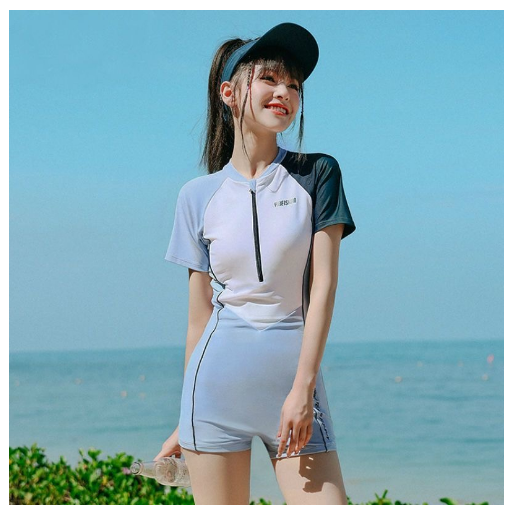 Love Bikini New Sports Swimsuit Women's Short Cleaved Fashion Ins Student Swimwear