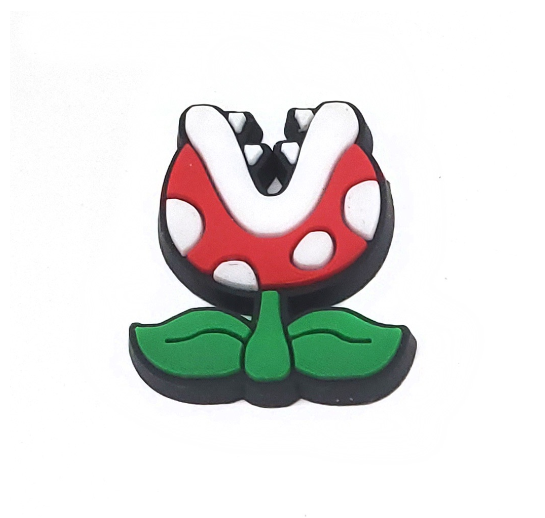 Cute Mushroom Flower Jibbitz for Crocs Pin Super Mario Game Croc Jibbits Star Shoe Charms Dragon Jibits Charm Men Shoes Accessories M14