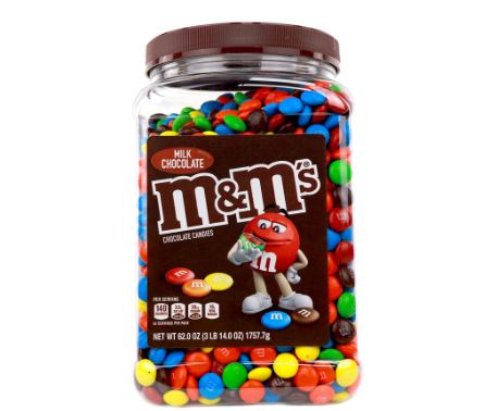 M&m's Milk Chocolate Candies 1758g