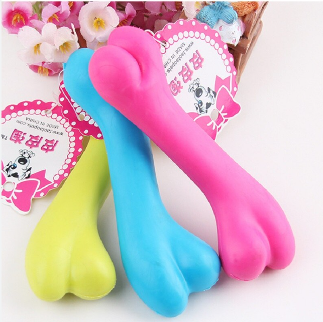 Pet Toy Dog Toy Supplies Rubber Bone Molar Training Dog Toys