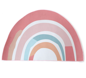 Rainbow Baby Play Mat Kids Crawling Blanket Floor Rug Children Tents Carpet Bedroom Decoration Photo Props