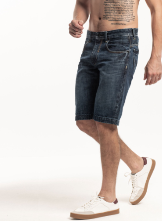 Jag Black Men's Denim Shorts