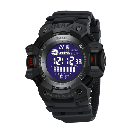 SMAEL 8050 Top Brand Men Digital Watches Fashion Outdoor Sport Watch Waterproof Multifunctional Electronic Wristwatch LED Stopwatch M05