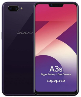 Oppo A3S Smartphone 4GB + 128GB ROM