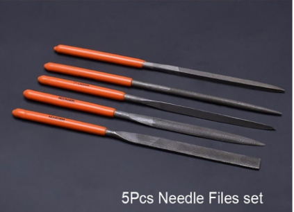 Harden 610621 5 X 185mm 5Pcs Needle Files Set (Professional) Multipurpose High Hardness