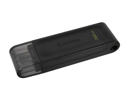 Kingston DataTraveler 70 32GB USB 3.2 Gen 1 speed USB-C Flash Drive (DT70/32GB)