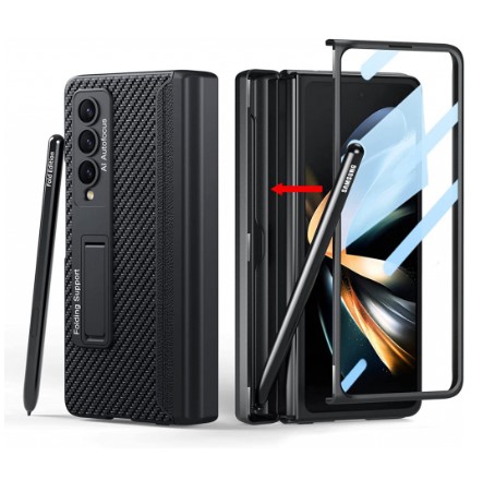 Samsung Galaxy Z Fold 2 Case with Hinge and Pen and Z Fold 3 and 4