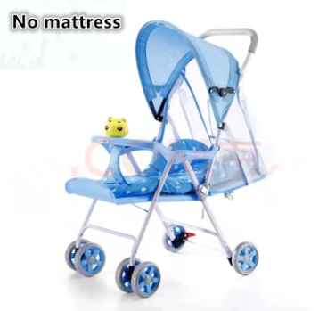 Baby Stroller Light Folding Can Sit and Lie Baby Children Hand Push Simple Ultra-Compact and ortable