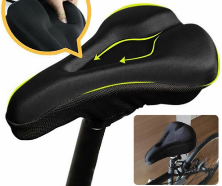 MTB Bicycle Cycling Bike Saddle Soft Pad Cushion Seat Cover