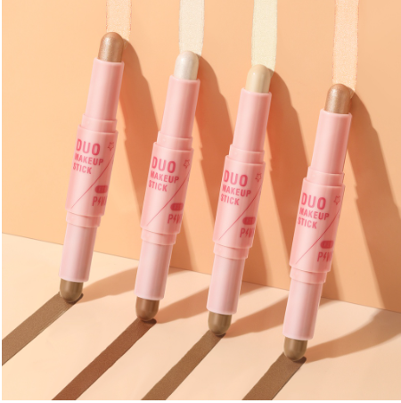 Pinkflash Magic Shaping 3d 2 In 1 Shadow Contour Highlight Stick Three-Dimensional Shimmer Smooth