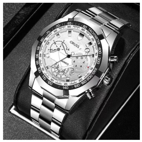 Original ORUSS Men's Stainless Steel Waterproof Luxury Fashion Business Watch Automatic Quartz Wrist Men M11