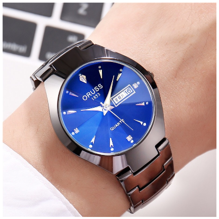 ORUSS Original Full -automatic Non -mechanical Men's Watch Waterproof Stainless Steel Fashion Quartz Watch for Men M1