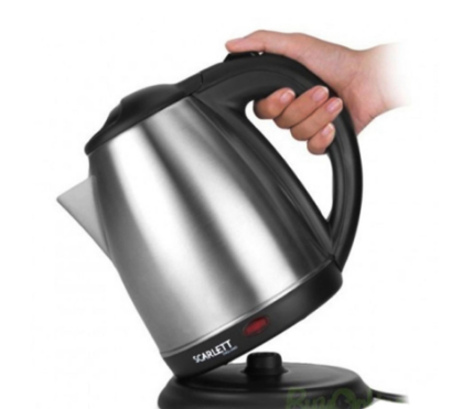 KOI Wireless Electric Kettle 2L (Silver)