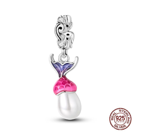 Summer 2024 New Arrivals 925 Silver Bow Cat Tram Little Bird Bird Cage Charm For Original Sterling Silver Bracelet DIY Jewelry Making Gifts s22