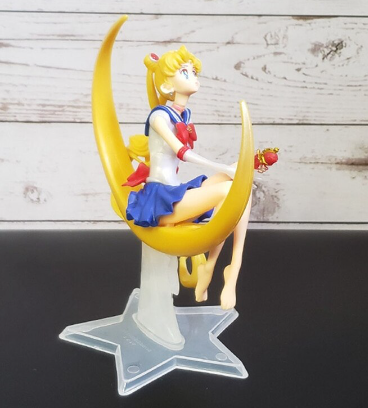 Cartoon Sailor Moon Action Figures Moon Power Pvc Model Anime Collection Kid Gift Toy 1 Pcs