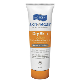ROSKEN Dry Skin Lotion with Vitamin E Tube 75ML