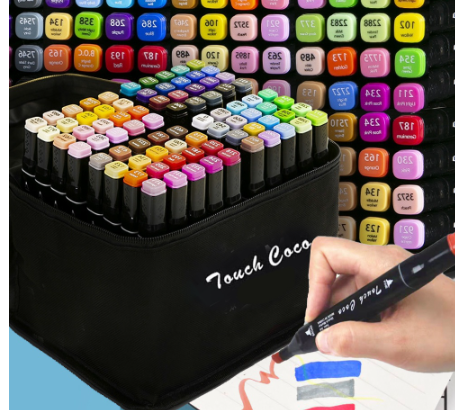 Painting Markers Manga Sketching Markers Art School Supplies Permanent Marker 24/30/60/80/120 Colors