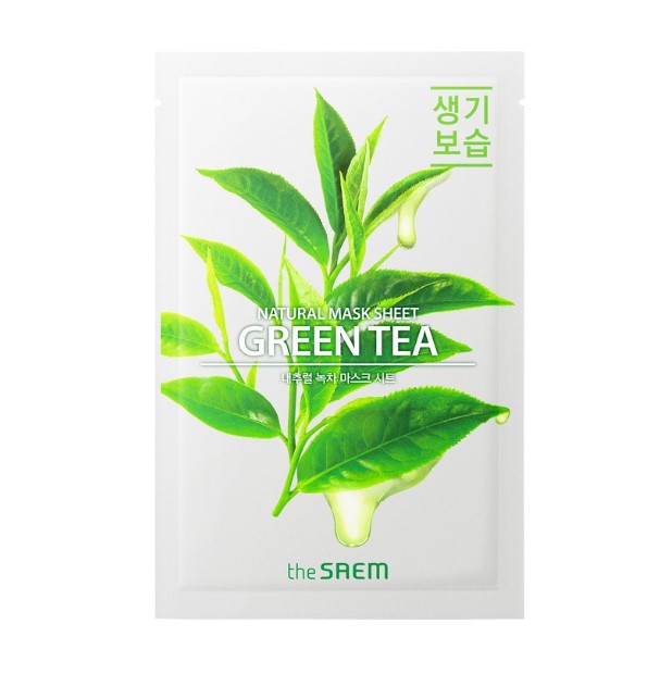 The Saem Natural Green Tea Mask Sheet