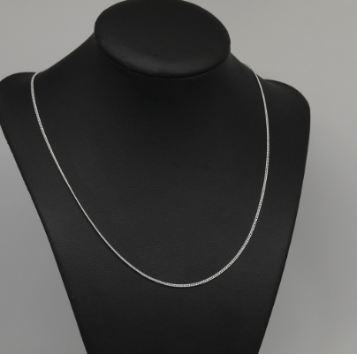 Silver R037 92.5 Italy Silver Ladies Necklace NEC043