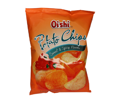 Oishi Potato Chips Sweet & Spicy 60g