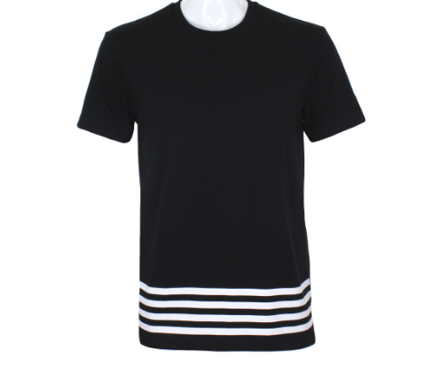 Cubic Men Round Neck Tees T-shirt Plain Shirt Top Top for Men