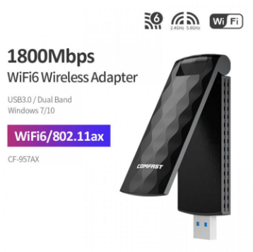 Comfast CF-957AX 1800Mbps Wifi 6 PCI-E Adapter Bluetooth 5.2 Network Card/USB Adapter