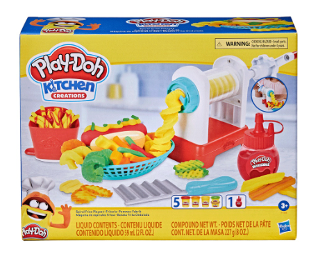 Play-Doh Kitchen Creations Spiral Fries Playset