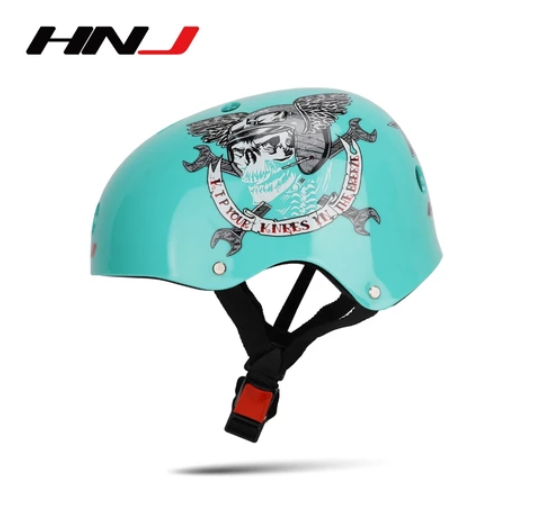 HNJ MOB-AA W-D Motorcycle Bike Nutshell Helmet Open Face Skateboard Helmets HNJ7
